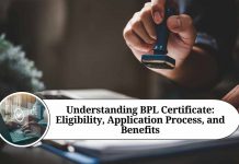 what is bpl certificate