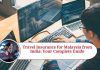 travel insurance for malaysia from india