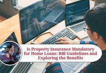 is property insurance mandatory for home loan as per rbi