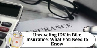 Unraveling IDV in Bike Insurance: What You Need to Know