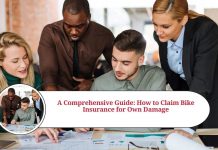 how to claim bike insurance for own damage