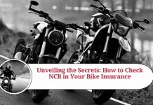 how to check ncb in bike insurance