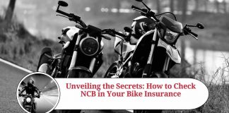 how to check ncb in bike insurance