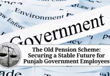 The Old Pension Scheme: Securing a Stable Future for Punjab Government Employees