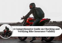 how to check the bike insurance validity