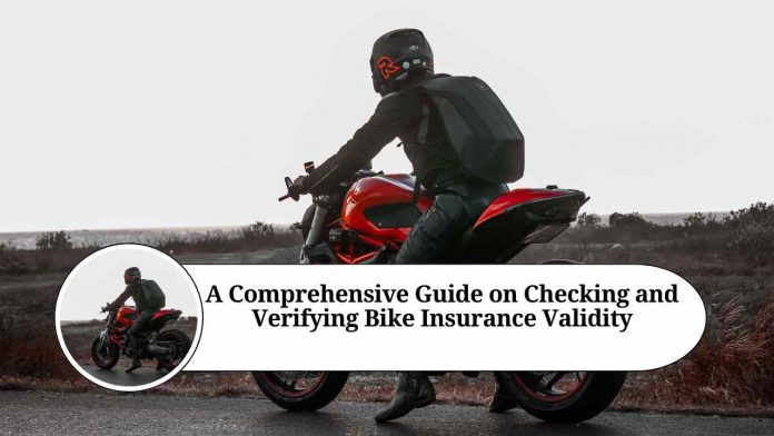 how to check the bike insurance validity