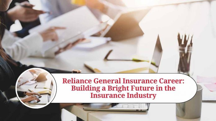 reliance general insurance career