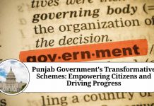 Punjab Government's Transformative Schemes: Empowering Citizens and Driving Progress