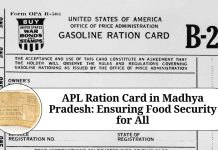 APL Ration Card in Madhya Pradesh: Ensuring Food Security for All