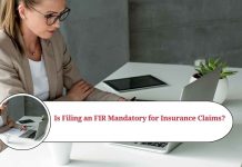 is fir mandatory for insurance claim