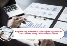 agriculture solar water pump government scheme