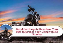 how to download bike insurance copy by vehicle number