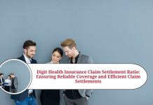 digit health insurance claim settlement ratio