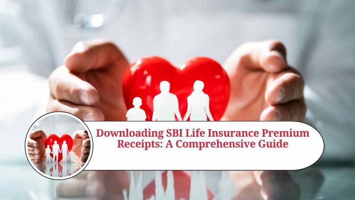 how to download sbi life insurance premium receipt