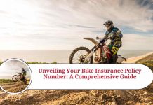 how to find my bike insurance policy number