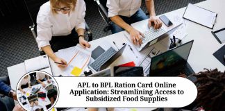 apl to bpl ration card online apply