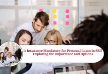 is insurance mandatory for personal loan in sbi