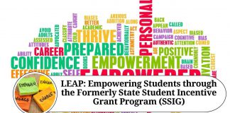 LEAP: Empowering Students through the Formerly State Student Incentive Grant Program (SSIG)