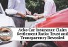 Acko Car Insurance Claim Settlement Ratio: Trust and Transparency Revealed