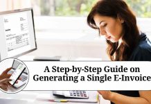 A Step-by-Step Guide on Generating a Single E-Invoice