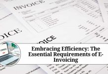 Embracing Efficiency: The Essential Requirements of E-Invoicing