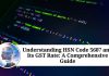 Understanding HSN Code 5607 and Its GST Rate: A Comprehensive Guide