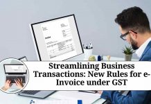 Streamlining Business Transactions: New Rules for e-Invoice under GST
