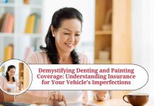 is denting painting covered in insurance