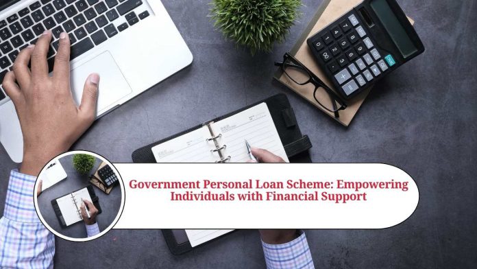 personal loan scheme by government