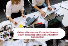 oriental insurance claim settlement ratio