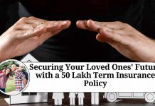 Securing Your Loved Ones' Future with a 50 Lakh Term Insurance Policy