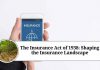 The Insurance Act of 1938: Shaping the Insurance Landscape