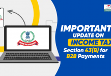Important Update on Income Tax: Section 43(B) for B2B Payments