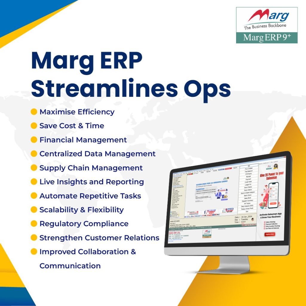 Marg ERP Streamlines Ops