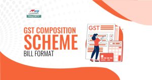 GST Composition Scheme Bill Format