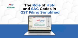 Role of HSN and SAC Codes