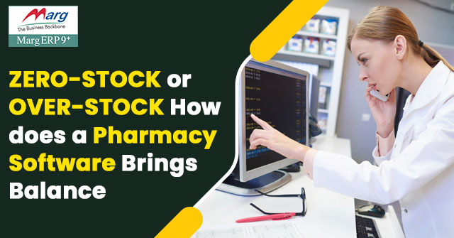 Zero-Stock Control by pharmacy software